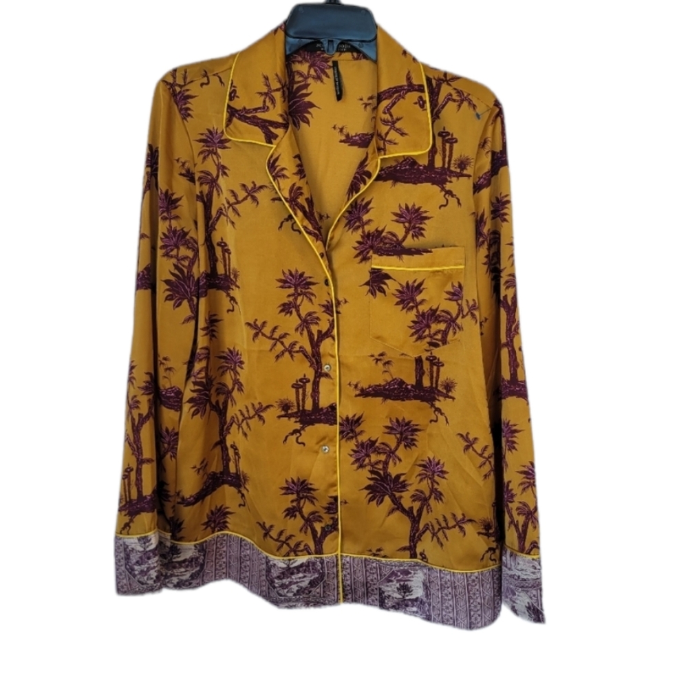 Scotch & Soda Large Magical Altitudes Long Sleeve Pajama Top